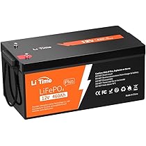 リチウムイオンバッテリー12V、40A LVYUAN 自動バッテリー充電器 リン酸鉄リチウムイオンバッテリー